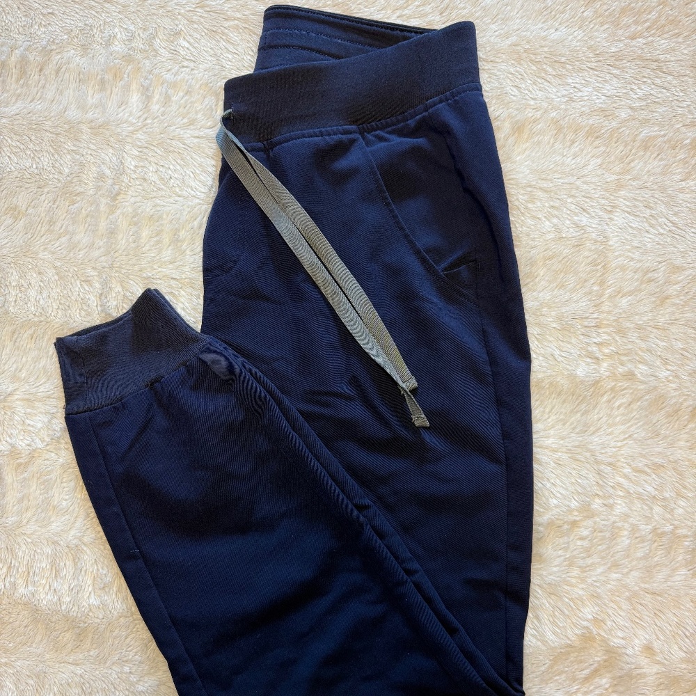 FIGS - Women's High Waisted Zamora Jogger Scrub Pants - S, Navy